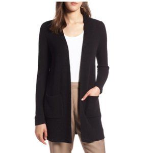 Halogen Women's Long Ribbed Cardigan